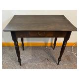 Wood Desk Table with Drawer