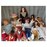 Large Bag of Assorted Dolls