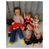 Bag of Assorted Dolls
