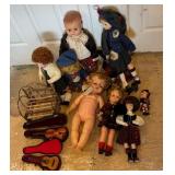 Large Collection of Assorted Dolls