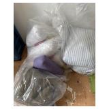 Assorted Blankets, Bedding, Pillows