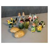 Many Sets of Whimsical Salt and Peper Sets