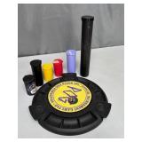 Collection of POGS + Game Pad