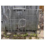 Metal Dog Crate, Clothesline Cords x 3, Cord Stake
