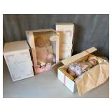 Four Boxed  Dolls