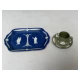 Wedgewood Jasperware Tray with Demi Tasse
