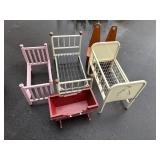 Doll Beds, Doll Cradle, Doll Chairs