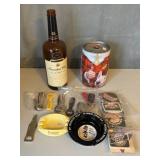 Large Assortment of Advertising Bar Ware
