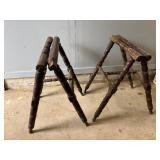 Turned Sawhorses/Stand