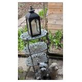 Four Garden Decoration Items