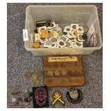 Mixed Lot of Coins, Medallions, Currency