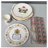 Large Lot of Royal Collectible Plates