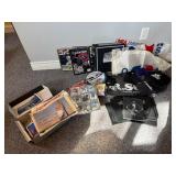 Basketball, Baseball & Hockey Cards, Bag, Books