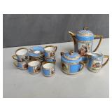 Czechoslovakia Fine Porcelain Coffee Set