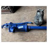 Cast Pump and Horse Head Garden Decor