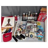 Large Lot of Sports Memorabilia + Collectibles