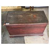 Wooden Blanket Box