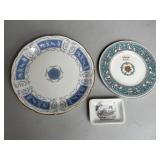 Trio of China Plates