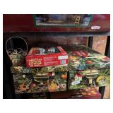 Christmas Ornaments & Train Set