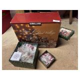 Christmas Village Scene & Figurines