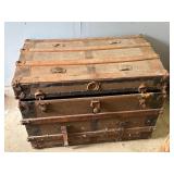 Large Steamer Trunk, Needs Hinges