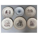 Six Ontario Church Plates