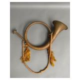 Brass Fox Hunting Horn, French