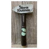 Stone Hammer Fire Brewer Beer Tap Handle