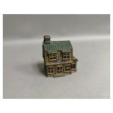 Painted Cast Coin Bank, Early 1900