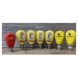 (7) Small Beer Tap Handles