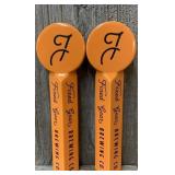 Pair Fixed Gear Brewing Beer Tap Handles