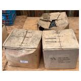 Three Boxes of 3 3/4" No Leak Galvanized Screws