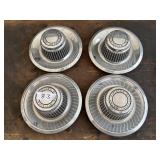 Four Corvette Chevrolet Rally Wheel Hubcaps