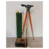 Vintage Survey Transit Equipment