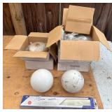 Group of Ceiling Lights & Parts