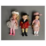 Set of Three Madam Alexander Dolls