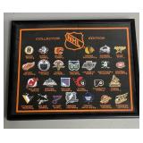 NHL Collector Pins 10.5" x 8.5"