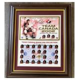 Team Canada Pin Collection 2002 Autographed