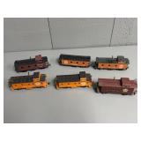 Canadian National & CP Caboose Train Cars