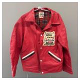 University of Guelph Leather OHL Trainer Jacket