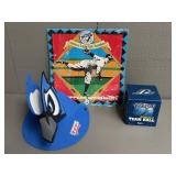 Blue Jays 1992 Calendar, Hat, & Signed Ball