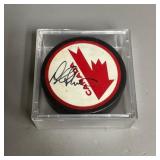 Team Canada Signed Puck Darryl Sittler