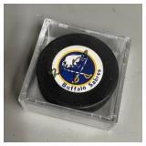 Buffalo Sabres Autographed Mike Peca Hockey Puck