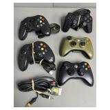 Assorted Xbox Controllers