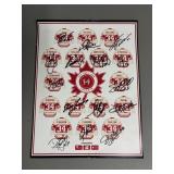 J&J 34th International Cup Signed Poster