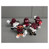 Vintage 1986/87 California Raisin Dolls