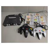N64 Game Console w/ Controllers & Games