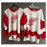 Pair of Youth Toronto Red Wings Hockey Jerseys