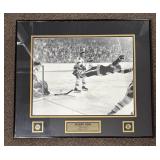 Signed Commemorative Bobby Orr "The Goal"