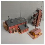 Miniature Train HO Plastic Buildings